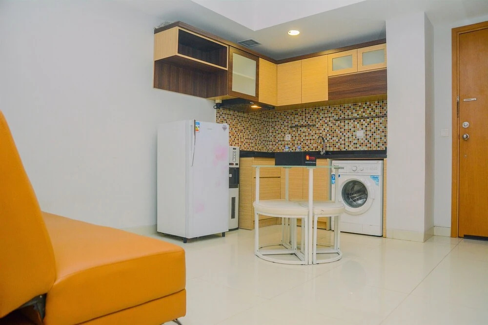 1BR at The Mansion Kemayoran Apartment with Sea View