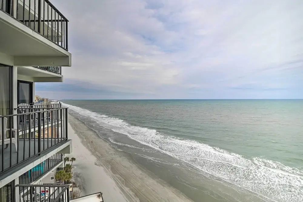 Murrells Inlet Condo w/ Ocean Views & Pool Access!