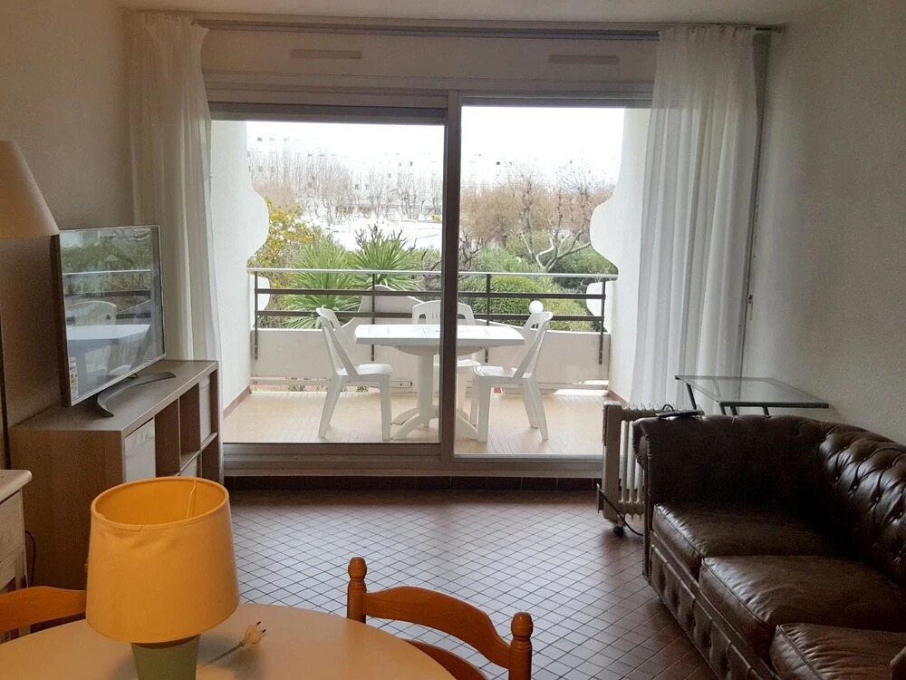 Apartment With 2 Bedrooms in La Grande-motte, With Pool Access and Enc