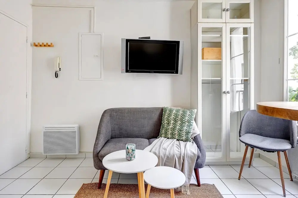 Cozy Studio by the Eiffel Tower - For 2
