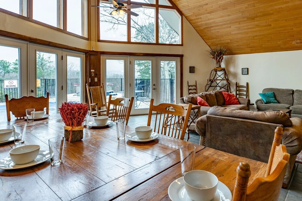 Smoky Mountains 5br 5ba Poolside Chalet