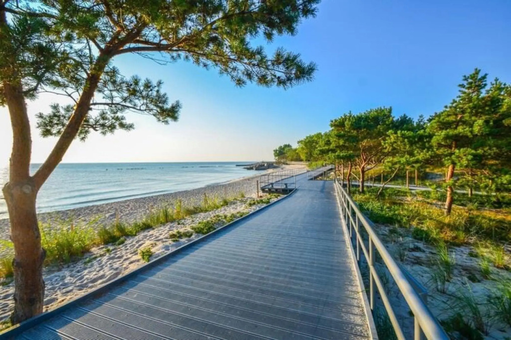 Comfortable apartment for 2 persons directly by the sea, Ustronie Morskie