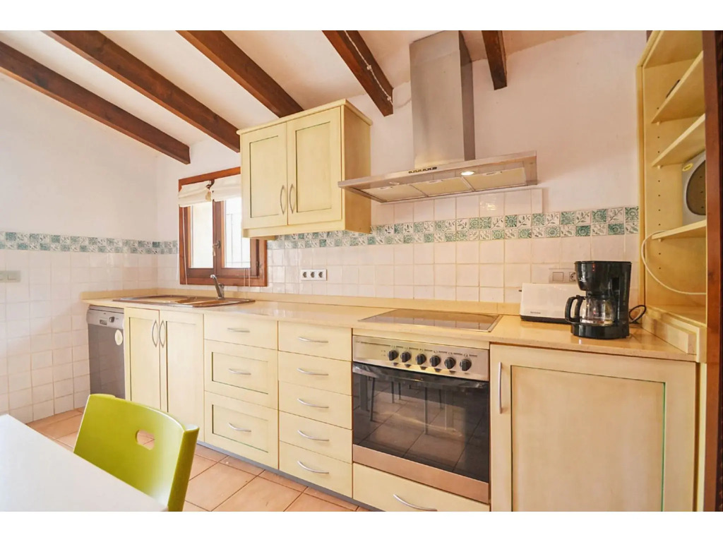 Restored holiday home in Búger with private pool