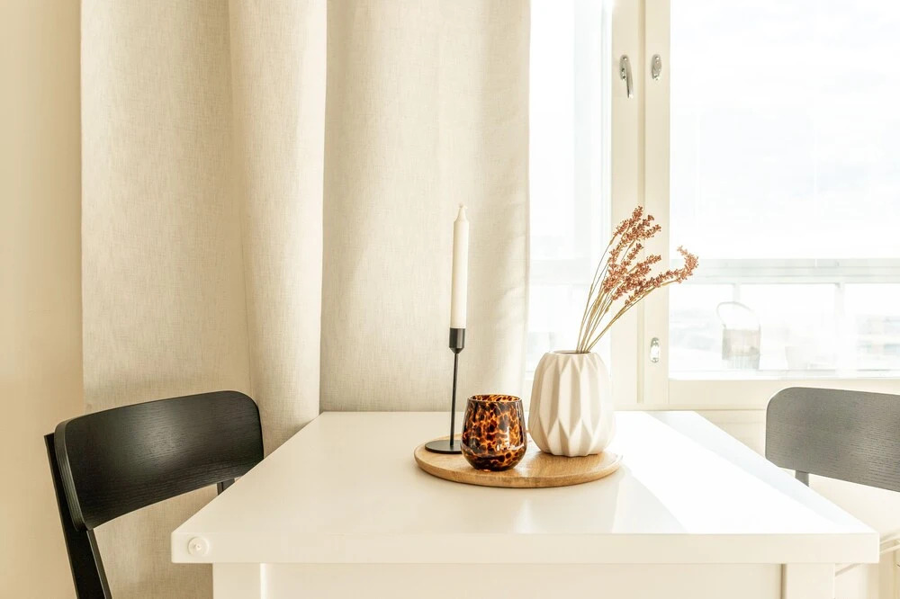 Studio with a balcony and full sea view