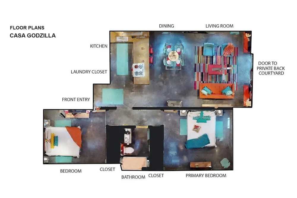 Casa Godzilla - Atomic Style in the Heart of Santa Fe