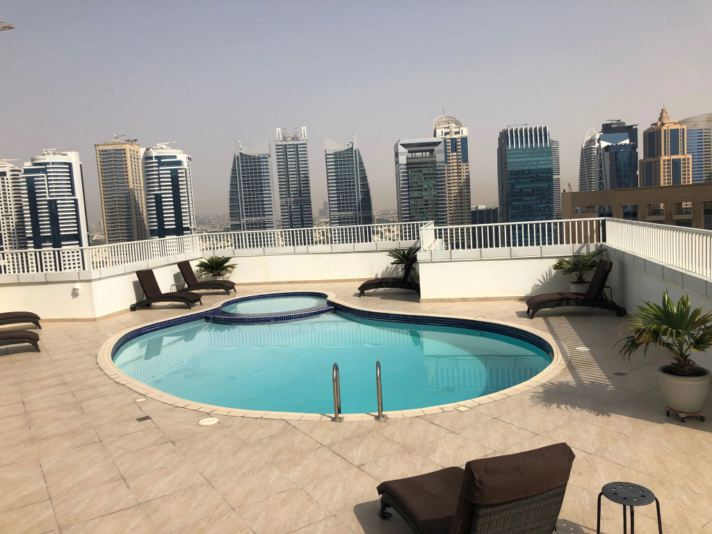Water views from deluxe apartment in Dubai Marina