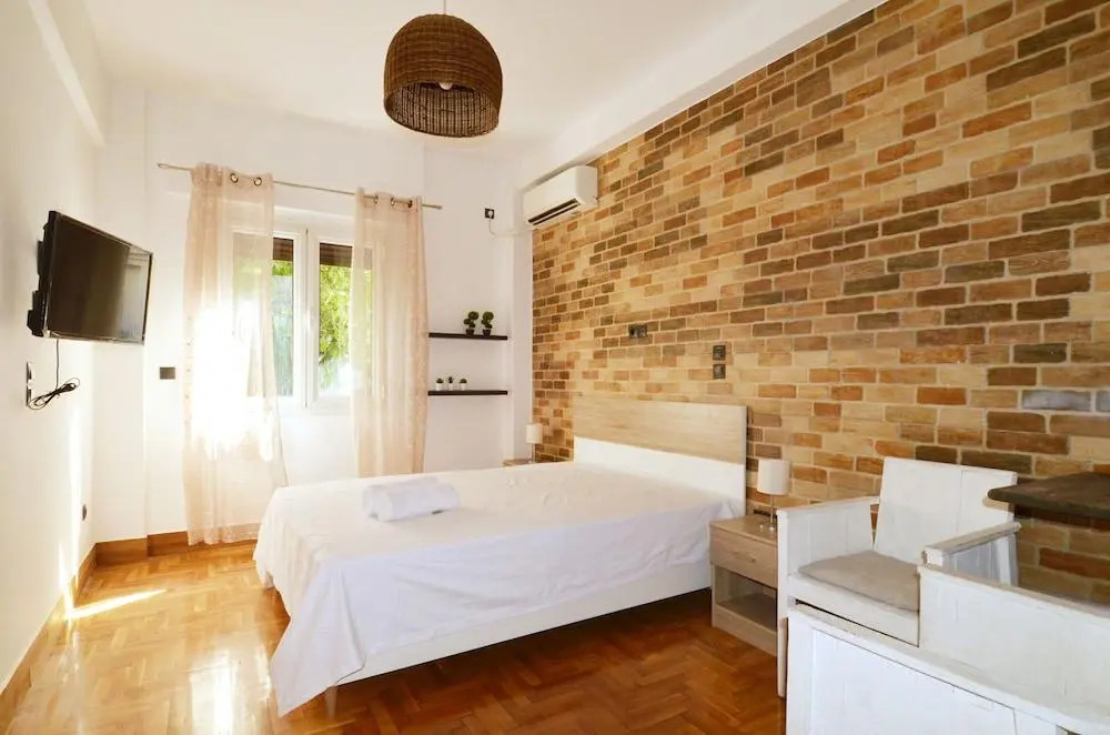 A modern rustic cosy apartment