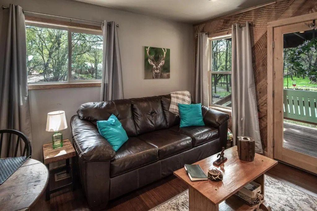 Starlight Cabin, 1 Bedroom, Sleeps 4, Great Views, Hot Tub, WiFi, HDTV