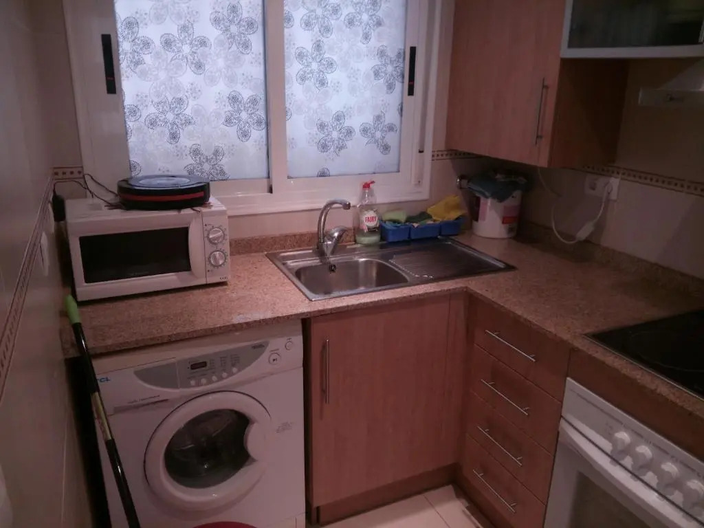 Apartamento 1ª Línea de mar en Marina d'Or con césped y playa [Familiar]
