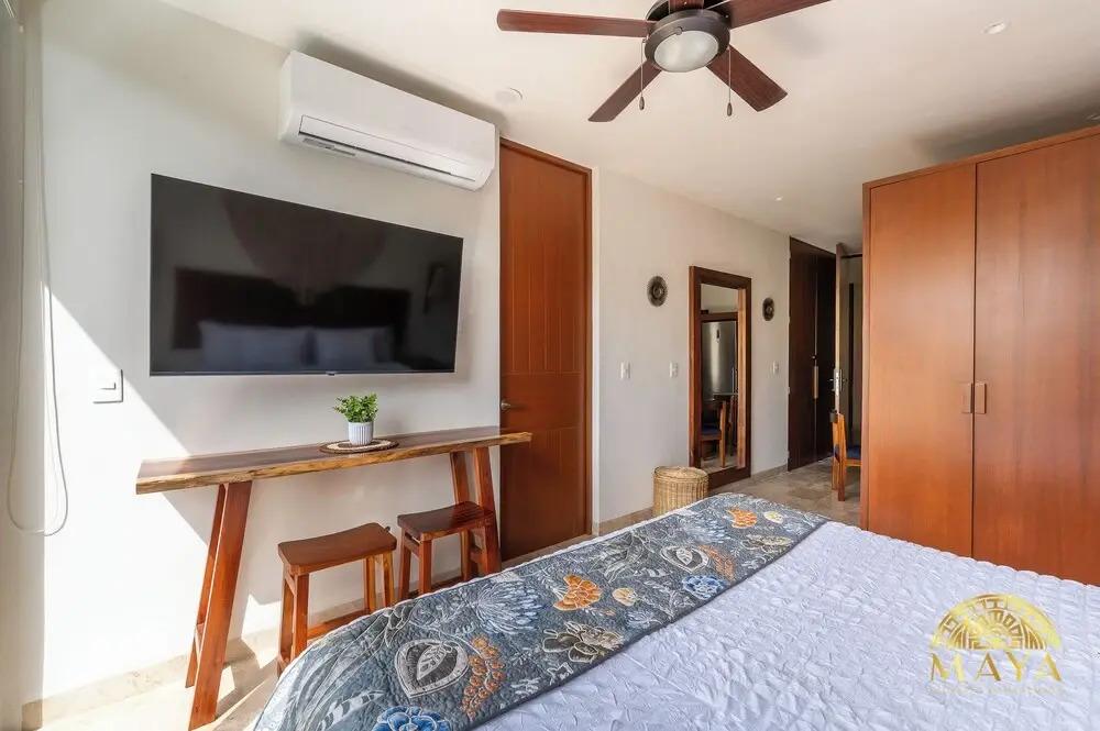 NHOA 205B Lux 1BR Condo Pool View in Aldea Zama