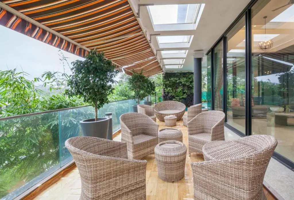 Villa 41 by StayVista - A chic retreat with a pool, poker table, and a theater room