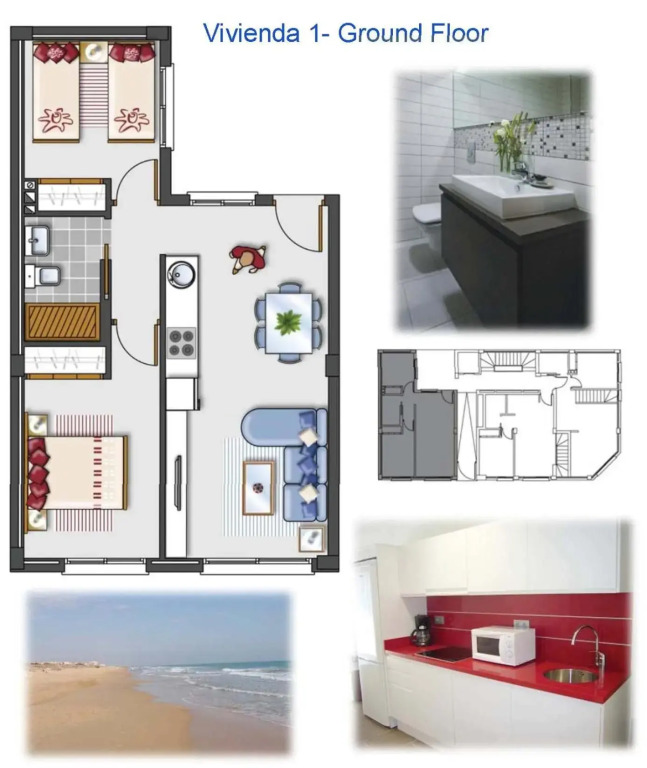 Apartamento Bajo 1 Marjal playa centro de Guardamar