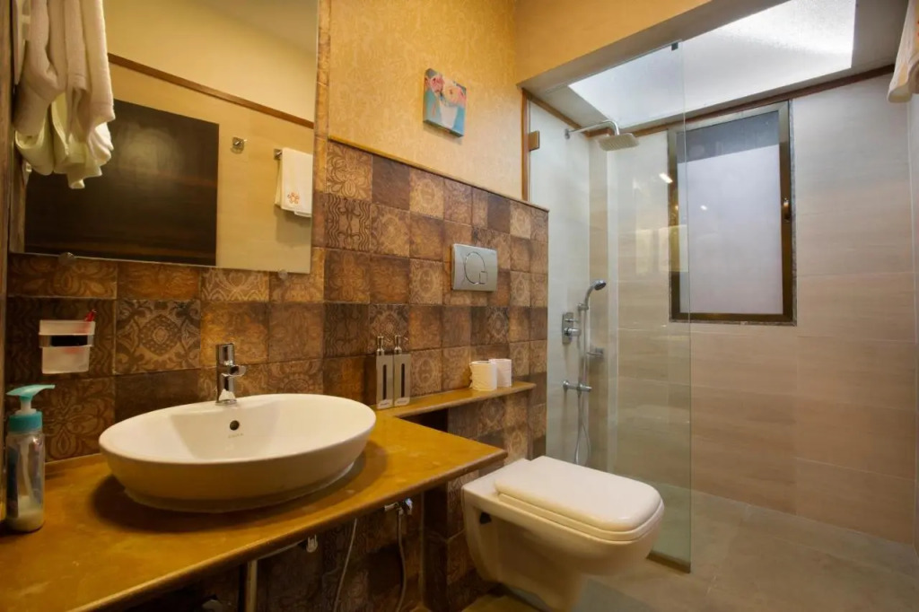 SaffronStays Dhyana - 3BR pet-friendly pool villa with Wi-Fi, indoor games and riverside trails in Wadas gated estate