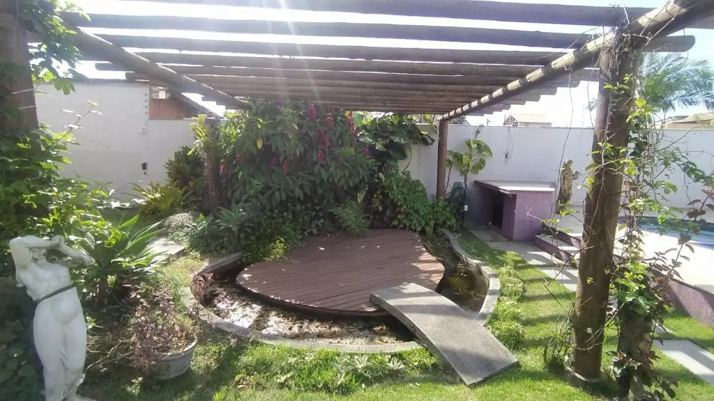Casa Luxo: Piscina, Churras, Sinuca e Cinema - 300m da Praia