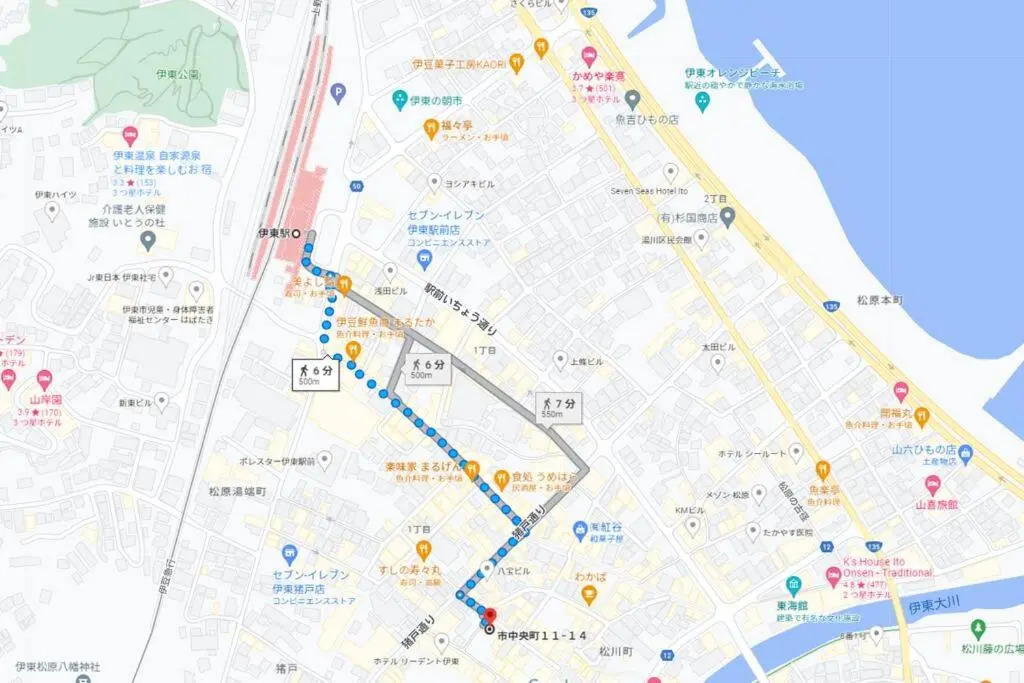 伊東の宿-IKKO- 一室貸切 天然温泉 伊東駅まで徒歩6分 beachまで徒歩5分
