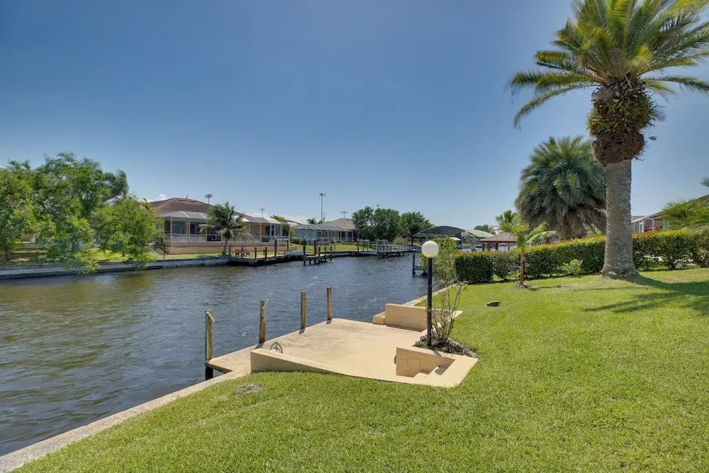 5 Mi to Beach: Canalfront Home in Cape Coral!