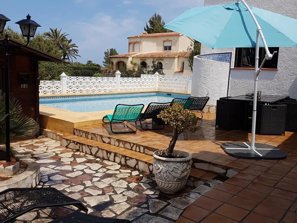 Villa With 3 Bedrooms in Dénia, With Wonderful sea View, Private Pool,
