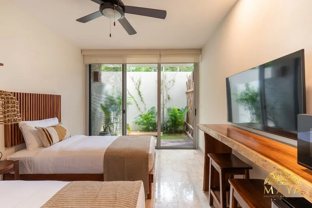 NHOA 108B Lux 1BR Condo Plunge Pool in Aldea Zama