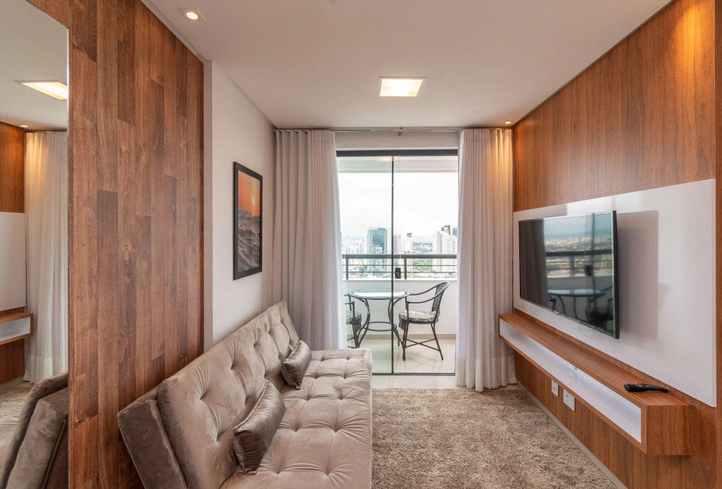 Apartamento de 1 quarto no Ed Essenciale Style - ao lado do Shopping Flamboyant - Alto da Gloria - ES2705