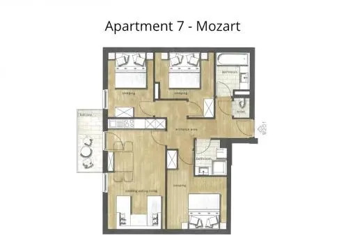 Salzburg City Appartement Messe