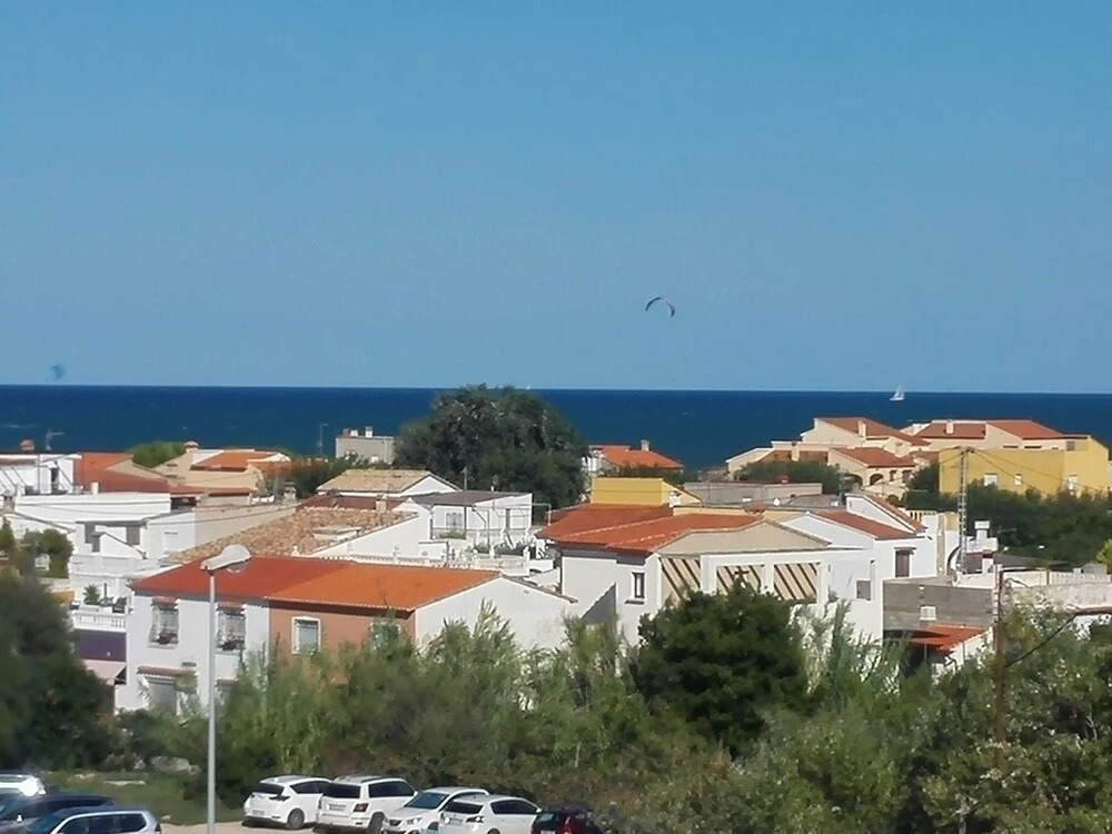 Apartment With one Bedroom in Oliva, With Wonderful sea View, Pool Acc