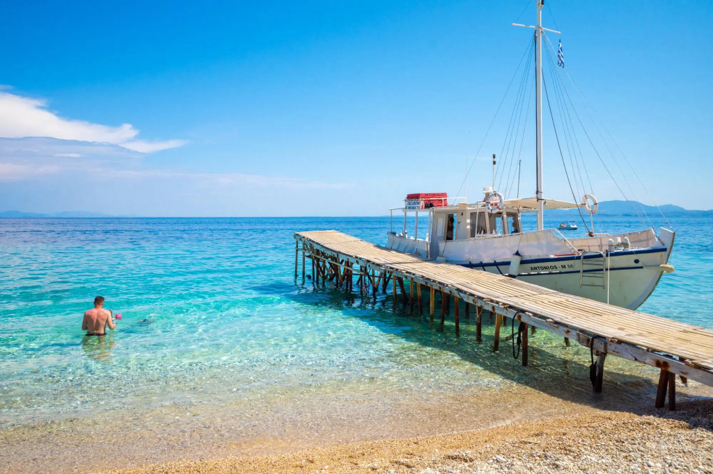Villa Kerkyroula Large Private Pool Walk to Beach Sea Views A C Wifi Car Not Required - 1972