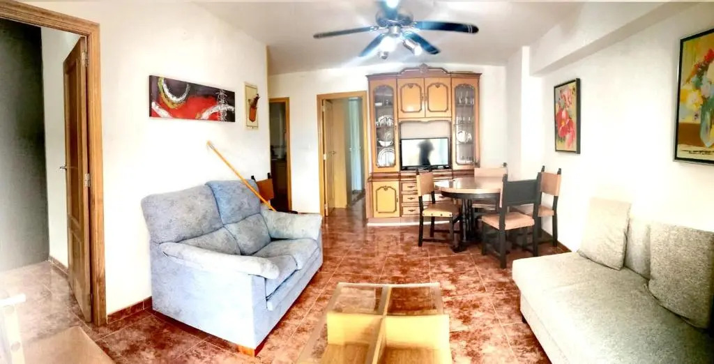 2 bedrooms appartement at Cullera 500 m away from the beach with city view and furnished terrace