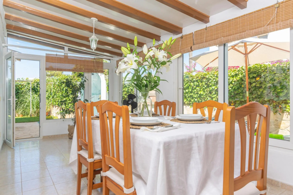GAVINA D'OR - Cosy apartment with garden and barbecue in Cala Egos. Free WIFI.
