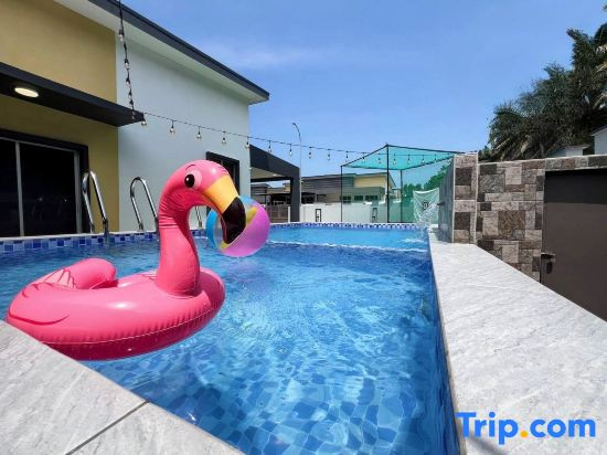 PD 4BR Private Pool Fun House - 5 Mins to Beach