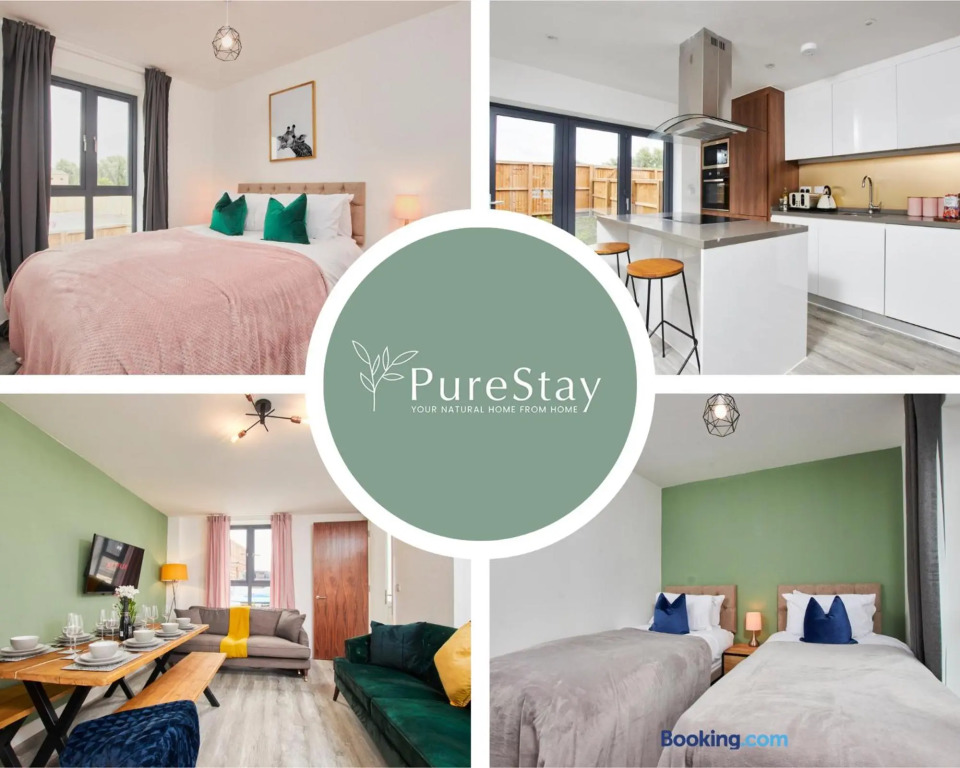 Exquisite 5 Bedroom Manchester House Sleeps8 wParking