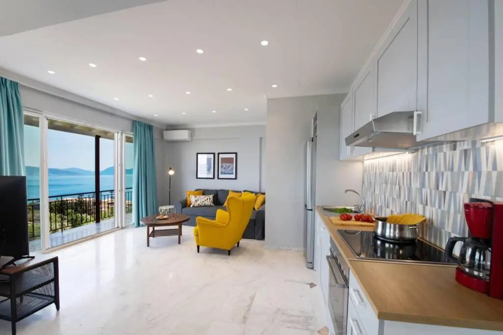 2br house in Nikiana with stunning sea view