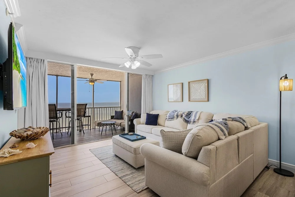 Welcome To Beach Villa's # 603 Vacation Rental - 250 Estero Blvd 2 Bedroom Condo by RedAwning