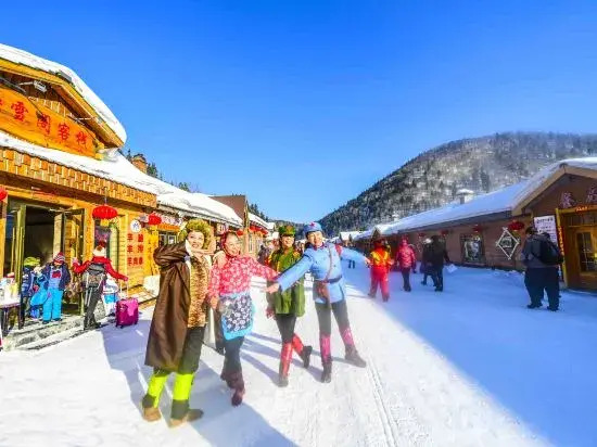Yabuli snow house skiing private villa