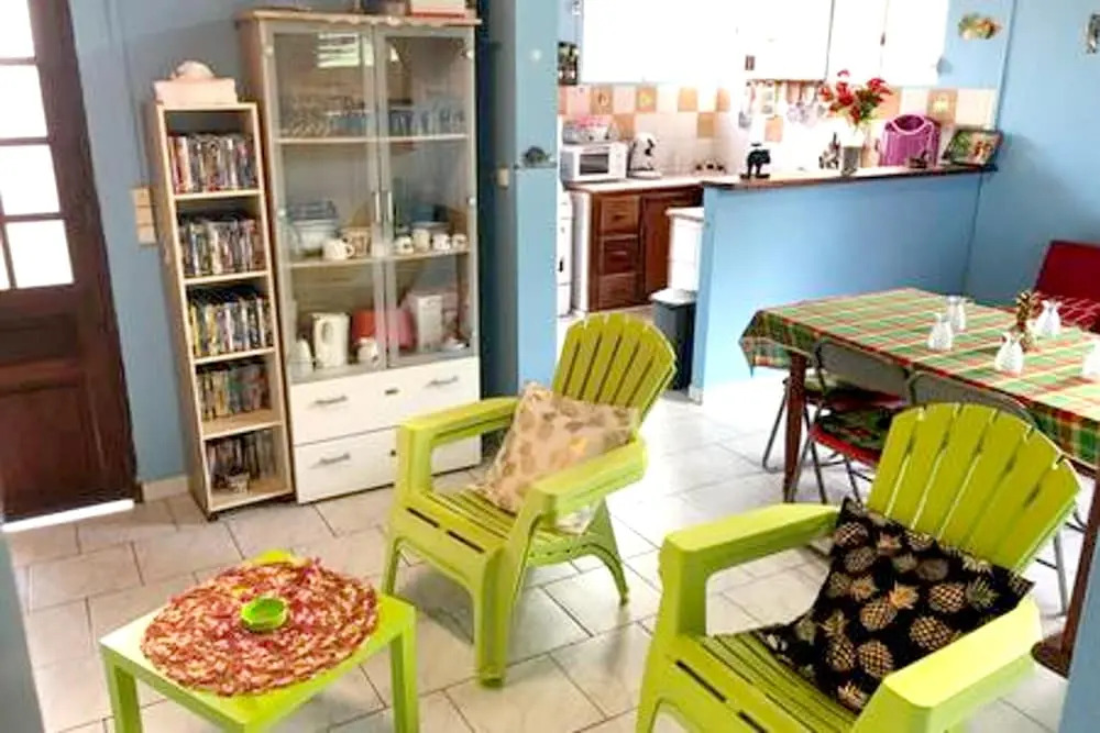 House with 2 Bedrooms in Le François, with Wonderful Sea View, Furnished Garden And Wifi - 6 Km From the Beach