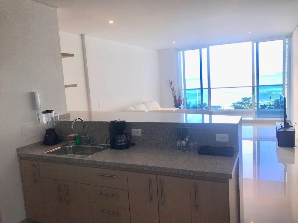 Spectacular Ocean Front Apartment In Santa Marta