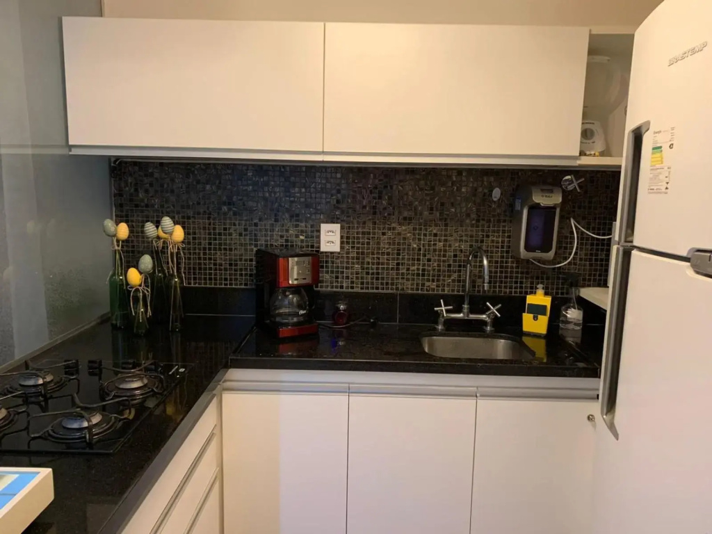 Maravilhoso apartamento 2 quartos vista mar no Ondina Apart