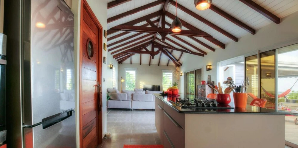 Villa With 3 Bedrooms in Saint-françois, With Wonderful sea View, Priv