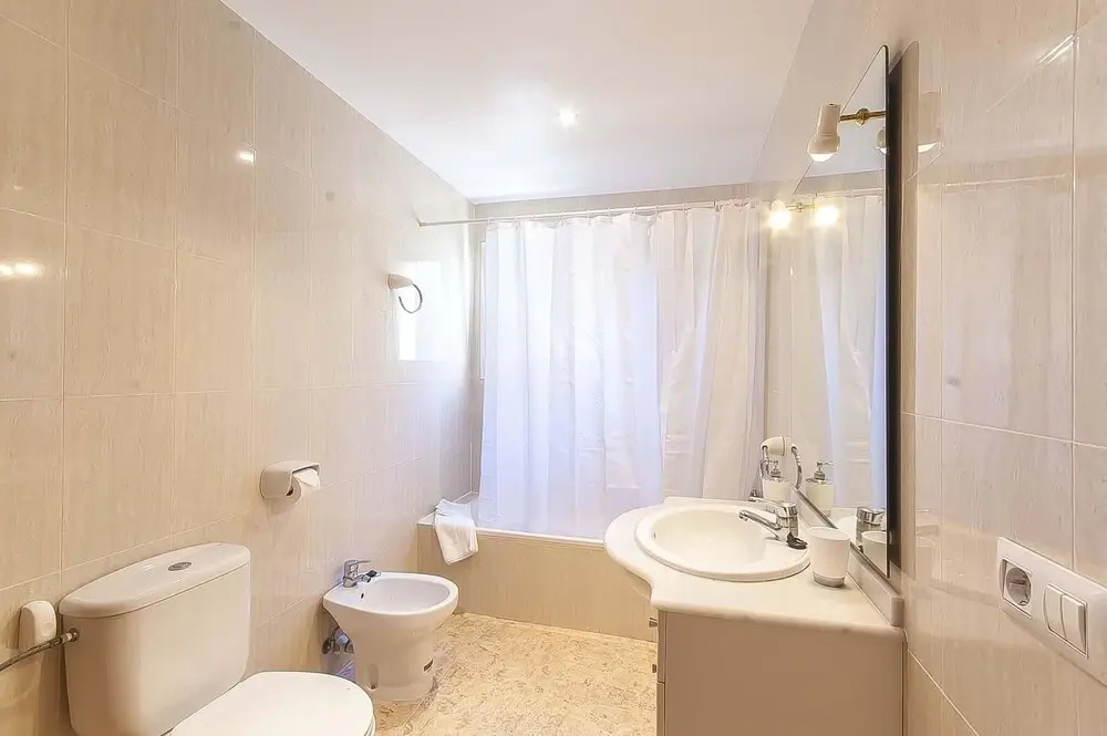 The Villa Located in Cala Vinyes, has a Private Pool