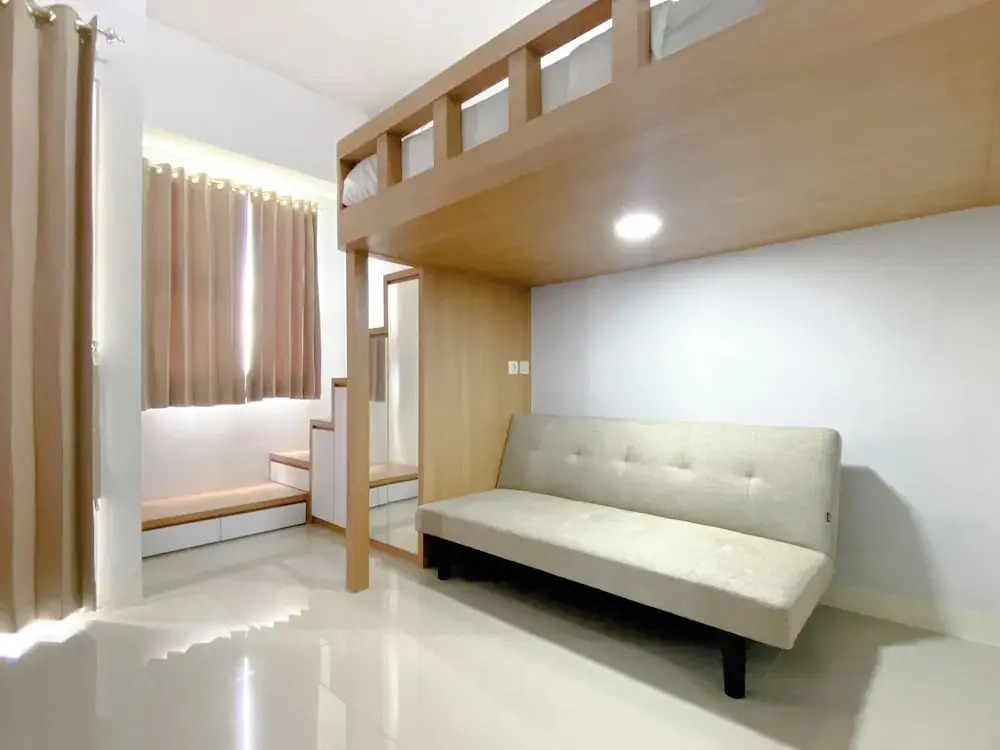 Restful And Well Designed Studio Transpark Juanda Bekasi Timur Apartment