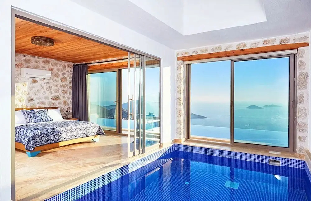 Kalkan Ultra Luks Villa 3 Yatak Odalı