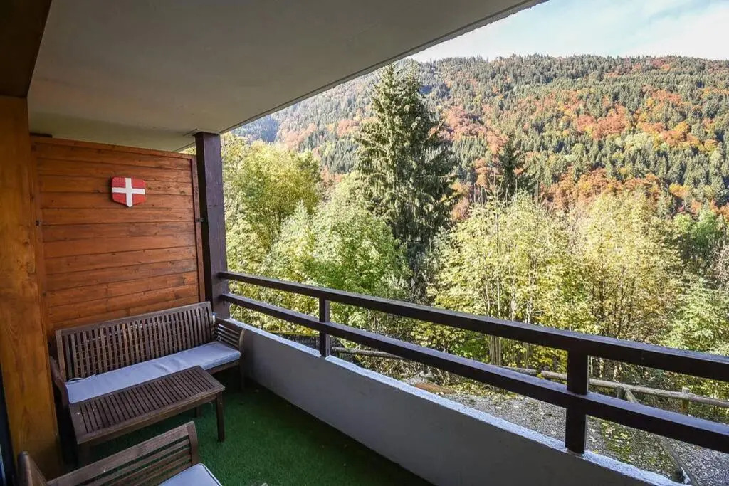 Le Relai S31 - Grand et lumineux studio avec coin montagne 4-6 pers, tout équipé, avec WIFI, à 30m des pistes avec un grand balcon, DRAPS NON COMPRIS