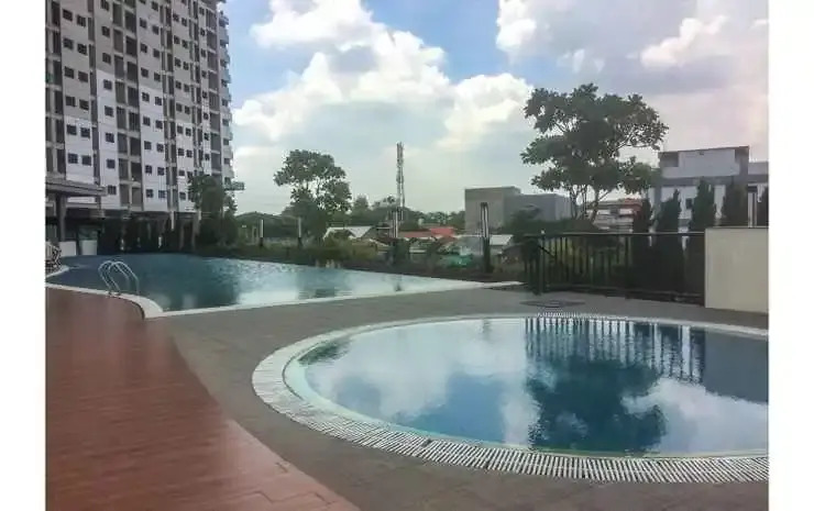 Minimalist and Posh 1BR The Oasis Cikarang Apartment