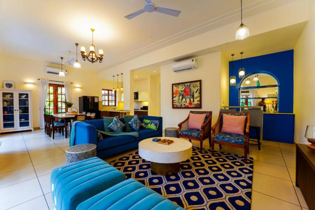 ELIVAAS 4 BHK with Pvt Pool in Arpora - Lumin