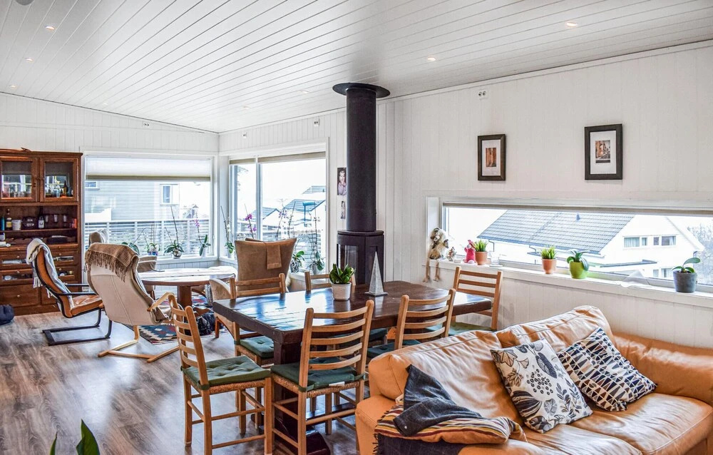 Pet Friendly Home In Fister With House Sea View