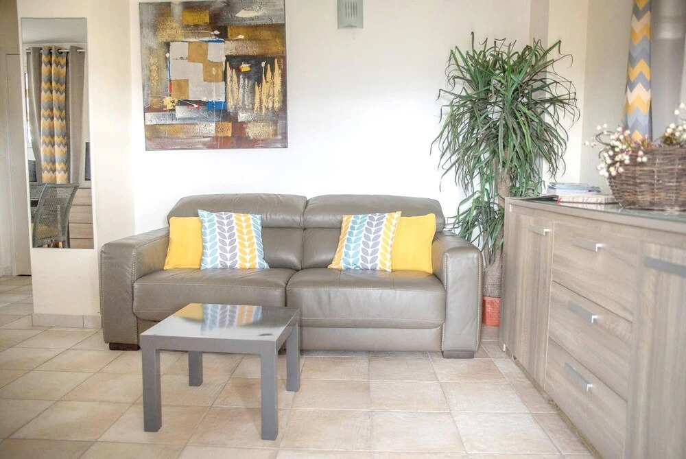 Apartment with 2 Bedrooms in Le Lamentin, with Wonderful Mountain View, Furnished Terrace And Wifi - 8 Km From the Beach