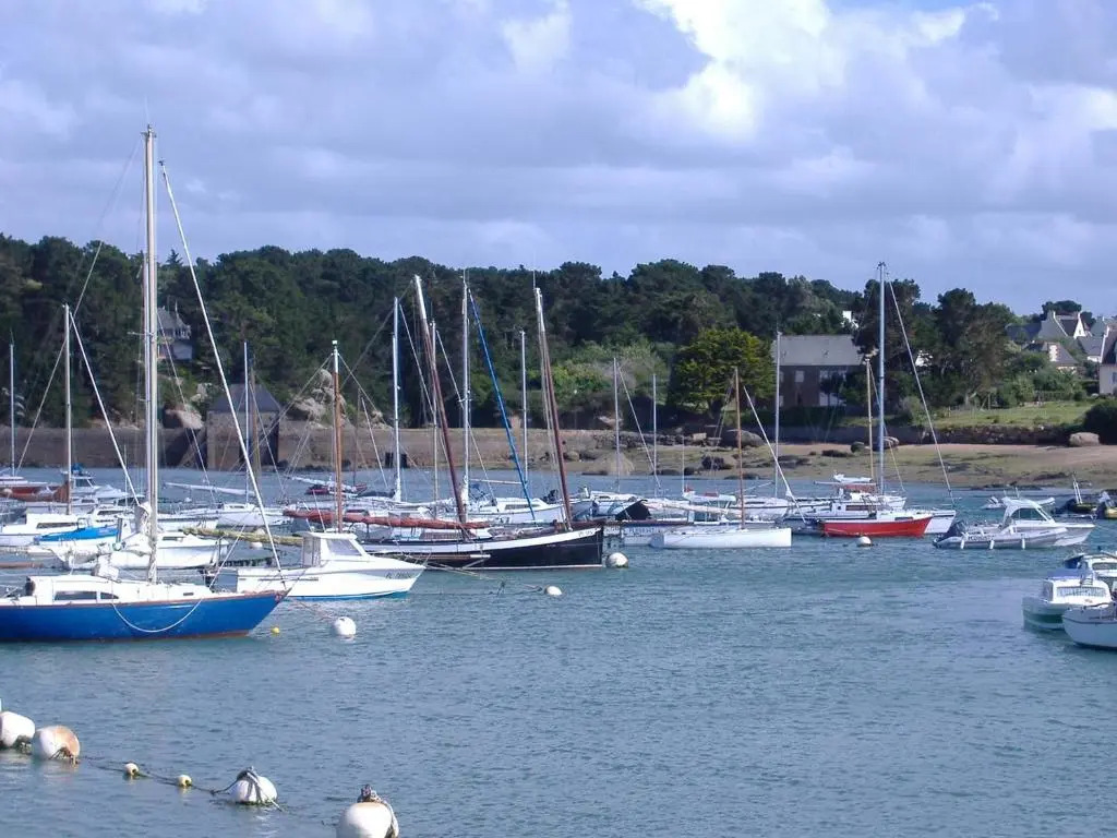 Maison avec WIFI, à 100m de la plage à Ploumanac'h en PERROS-GUIREC - Réf 344