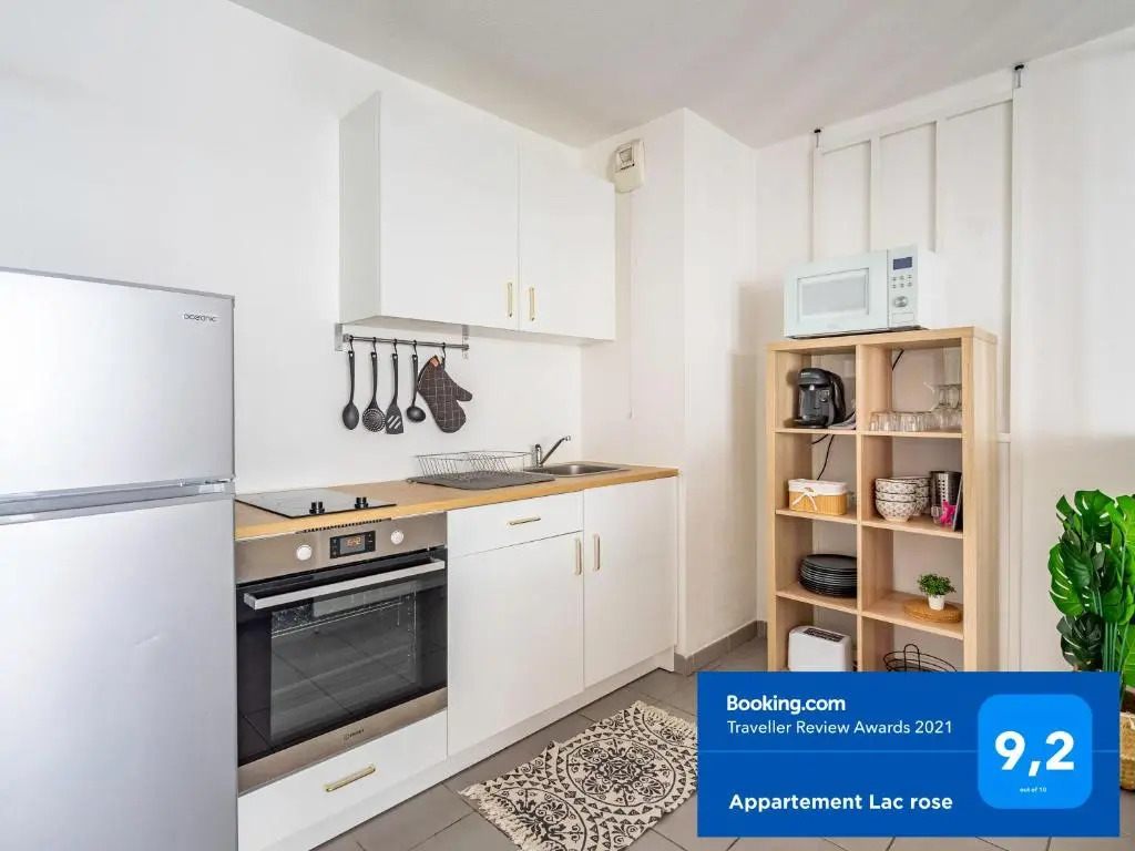 Appartement Lac rose - Parking, Métro, jusqu'à 4 personnes