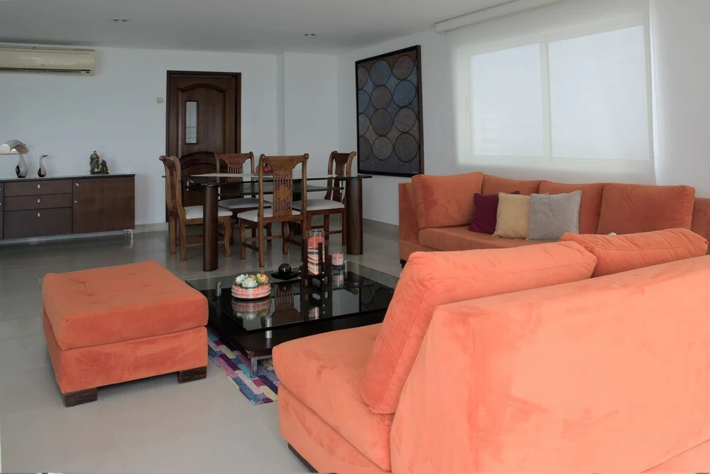 Apartment in Cartagena Ocean Front 2tl14 With Air Conditioning and Wifi