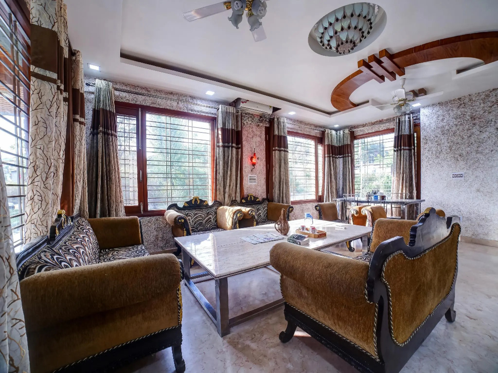 Belvilla 3BHK Modern Villa with Mini Waterfall and Lawn
