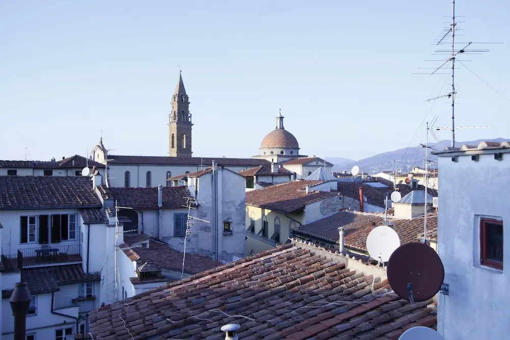 A room with a view in Florence